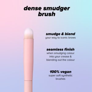 Lottie London Dense Smudger Brush, 100% Vegan, LE95