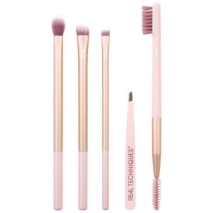 Real Techniques Naturally Beautiful Eye Makeup Brush Kit, 5 Piece Set - Image 1