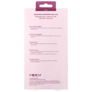 Real Techniques Naturally Beautiful Eye Makeup Brush Kit, 5 Piece Set - Image 7