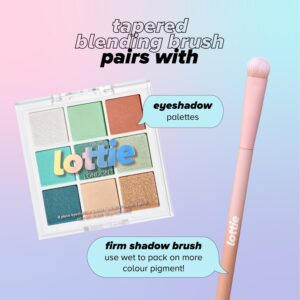 Lottie London Tapered Blending Brush, 100% Vegan, LE010 - Image 6