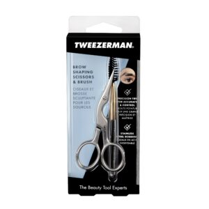 Tweezerman Brow Scissors and Brush - Image 5