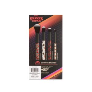 Stranger Things 4-Piece Cosmetic Brush Set