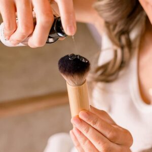 Beauty by Earth Self Tanner Brush - Vegan Kabuki Brush, Foundation Brush Makeup Brush for Fake Tan - Image 3