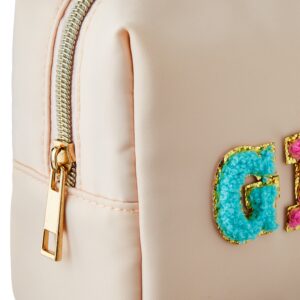 Pink Glam Cosmetic Pouch, 6 in x 9 in - Image 3