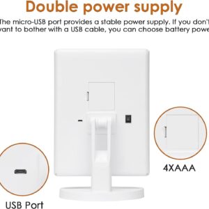 Makeup Mirror with Lights, Lighted Makeup Mirror with 22Pcs LED Lights, 2X 3X Magnifying Makeup Mirror, Dual Power Supply Light Up Vanity Mirror - Image 4