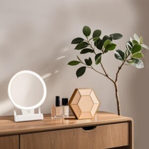 B Beauty Planet 20X Magnifying Mirror with Light, 20X/1X Double Sided Travel Mirror - Image 9