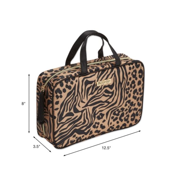 Conair x Jessica Simpson Animal Print Dump in Weekender Bag