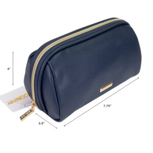 Conair Pencil Case Navy PVC Cosmetic Bag