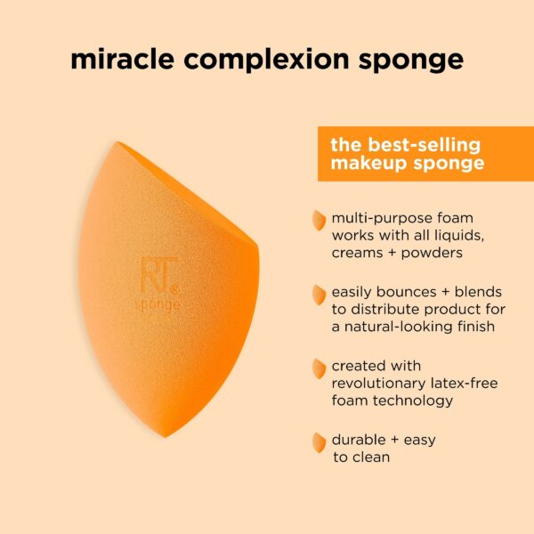 Real Techniques Everyday Essentials Kit, Makeup Brush & Beauty Sponge Set, 5 Piece Set