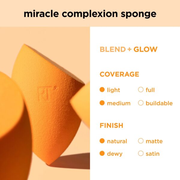 Real Techniques Everyday Essentials Kit, Makeup Brush & Beauty Sponge Set, 5 Piece Set