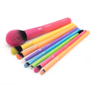Moda Brush Totally Electric Full Face 8pc Makeup Brush Kit - Image 5