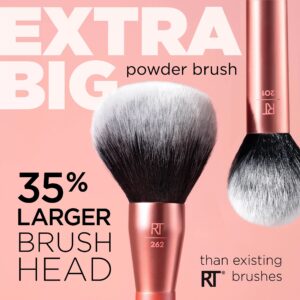 Real Techniques Extra Big Powder Brush, Large Makeup Brush for Powder, 1 Count