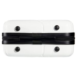 Walmart Hard Shell Cosmetic Travel Case for Makeup or Toiletries, White, Size 11.8" x 10.8" x 5.9" - Image 7