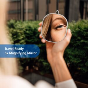 Mainstays Mirrors LED Makeup Mirror, Rechargeable Vanity Mirror with Lights and Storage Tray Base - Image 29