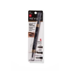 Revlon ColorStay Brow Creator Waterproof Natural Eyebrow Color Pencil, 615 Soft Black, 0.003 oz - Image 6
