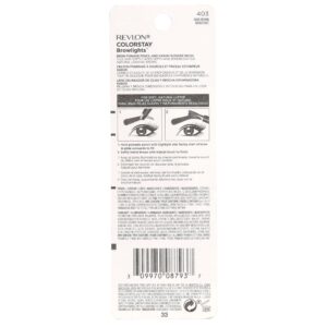 Revlon Colorstay Browlights Pencil, Eyebrow Pencil and Brow Highlighter, Blonde - Image 11