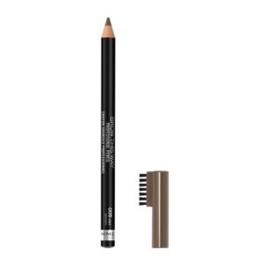 Rimmel Brow This Way Professional Eyebrow Pencil, 006 Brunette, 0.05 oz - Image 3