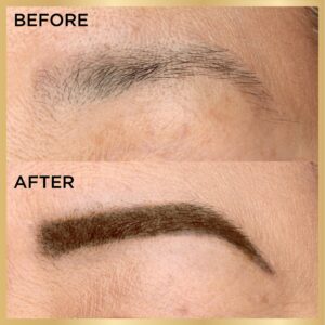 L'Oreal Paris Age Perfect Brow Magnifying Pencil with Vitamin E, Deep Brown, 0.02 oz. - Image 7