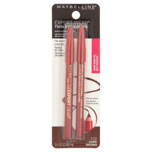 Maybelline Expert Wear Twin Brow and Eye Pencils, Velvet Black - Image 15
