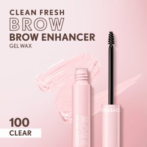 COVERGIRL Clean Fresh Brow Enhancer Gel Wax, Clear 100, 0.18 fl oz - Image 2