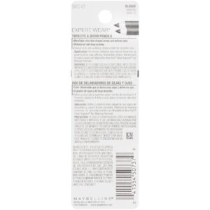 Maybelline Expert Wear Twin Brow and Eye Pencils, Velvet Black - Image 21