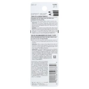 Maybelline Expert Wear Twin Brow and Eye Pencils, Velvet Black - Image 22
