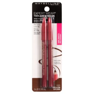 Maybelline Expert Wear Twin Brow and Eye Pencils, Velvet Black - Image 28