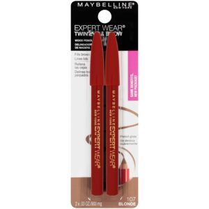 Maybelline Expert Wear Twin Brow and Eye Pencils, Velvet Black - Image 36