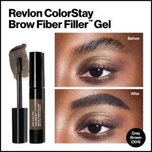 Revlon ColorStay Brow Fiber Filler Brow Gel, 301 Blonde, 0.23 fl. Oz - Image 18