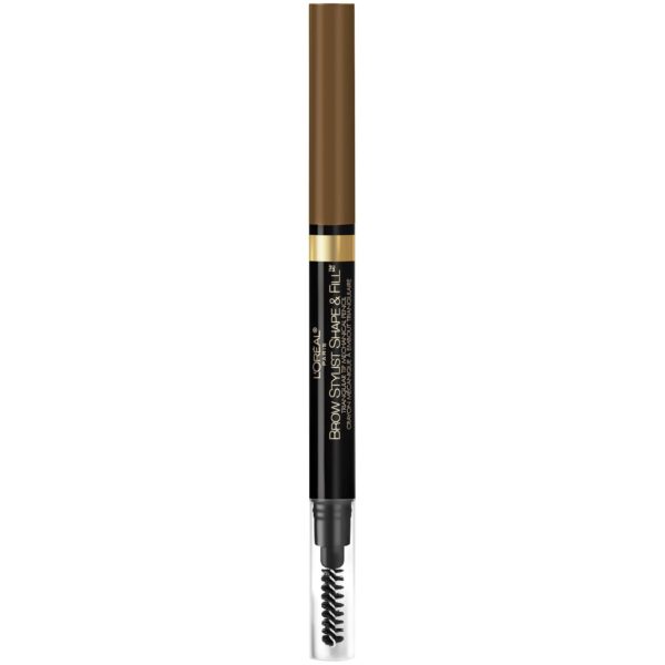 L’Oreal Paris Stylist Shape and Fill Mechanical Eyebrow Makeup Pencil, Dark Blonde