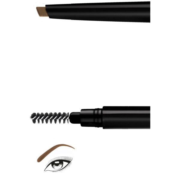L’Oreal Paris Stylist Shape and Fill Mechanical Eyebrow Makeup Pencil, Dark Blonde