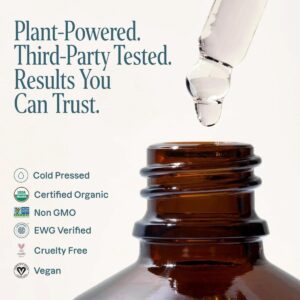 Cliganic Organic Castor Oil, 100% Pure (4oz with Eyelash Kit) - For Eyelashes, Eyebrows, Hair & Skin - Image 5