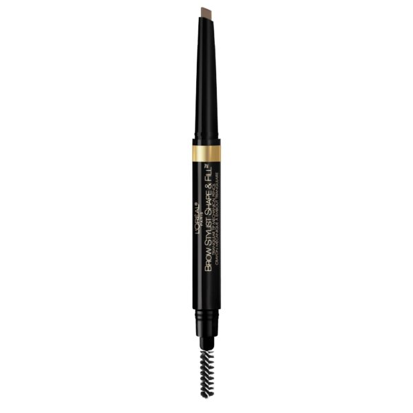 L’Oreal Paris Stylist Shape and Fill Mechanical Eyebrow Makeup Pencil, Dark Blonde