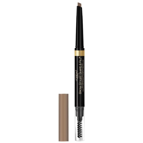 L’Oreal Paris Stylist Shape and Fill Mechanical Eyebrow Makeup Pencil, Dark Blonde