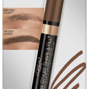 L’Oreal Paris Stylist Shape and Fill Mechanical Eyebrow Makeup Pencil, Dark Blonde