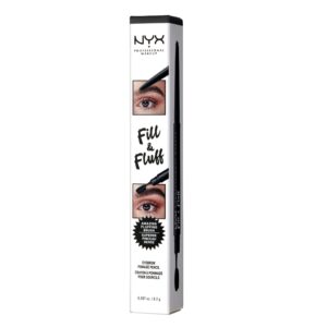 NYX Professional Makeup Fill & Fluff Eyebrow Pencil Pomade, Ash Brown - Image 13