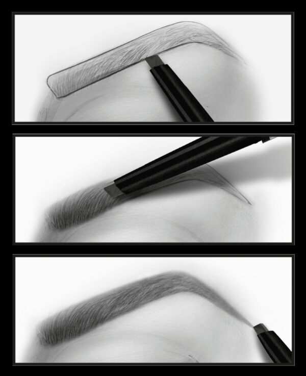 L’Oreal Paris Stylist Shape and Fill Mechanical Eyebrow Makeup Pencil, Dark Blonde