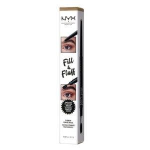 NYX Professional Makeup Fill & Fluff Eyebrow Pencil Pomade, Ash Brown - Image 21