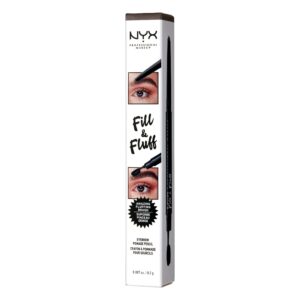 NYX Professional Makeup Fill & Fluff Eyebrow Pencil Pomade, Ash Brown - Image 25