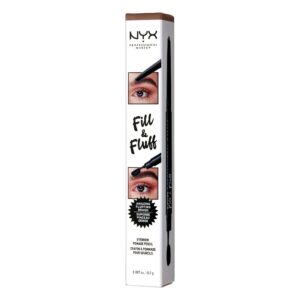 NYX Professional Makeup Fill & Fluff Eyebrow Pencil Pomade, Ash Brown - Image 30