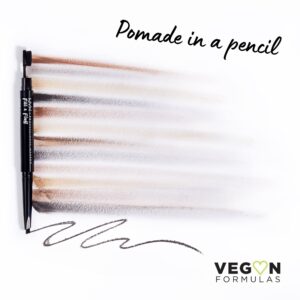 NYX Professional Makeup Fill & Fluff Eyebrow Pencil Pomade, Ash Brown - Image 38