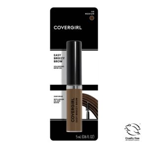 COVERGIRL Easy Breezy Brow Volumizing Setting Gel, Clear, 0.16 oz - Image 12