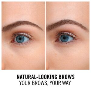 RIMMEL Brow This Way Professional Eyebrow Pencil, 001 Dark Brown, 0.05 oz - Image 4