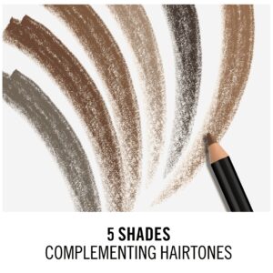 RIMMEL Brow This Way Professional Eyebrow Pencil, 001 Dark Brown, 0.05 oz - Image 8