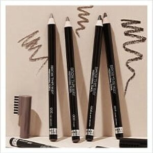 RIMMEL Brow This Way Professional Eyebrow Pencil, 001 Dark Brown, 0.05 oz - Image 10