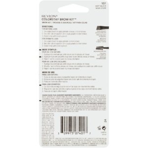 Revlon ColorStay Brow Kit - Soft Black - Image 3