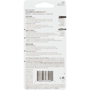 Revlon ColorStay Brow Kit - Soft Black - Image 11