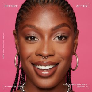 NYX Professional Makeup Brow Blade and Shade, Nano Brow Mechanical Pencil, Espresso, 0.002 oz - Image 4