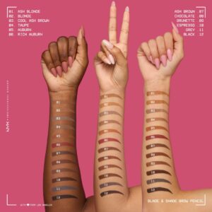 NYX Professional Makeup Brow Blade and Shade, Nano Brow Mechanical Pencil, Espresso, 0.002 oz - Image 9