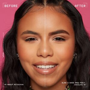 NYX Professional Makeup Brow Blade and Shade, Nano Brow Mechanical Pencil, Espresso, 0.002 oz - Image 24